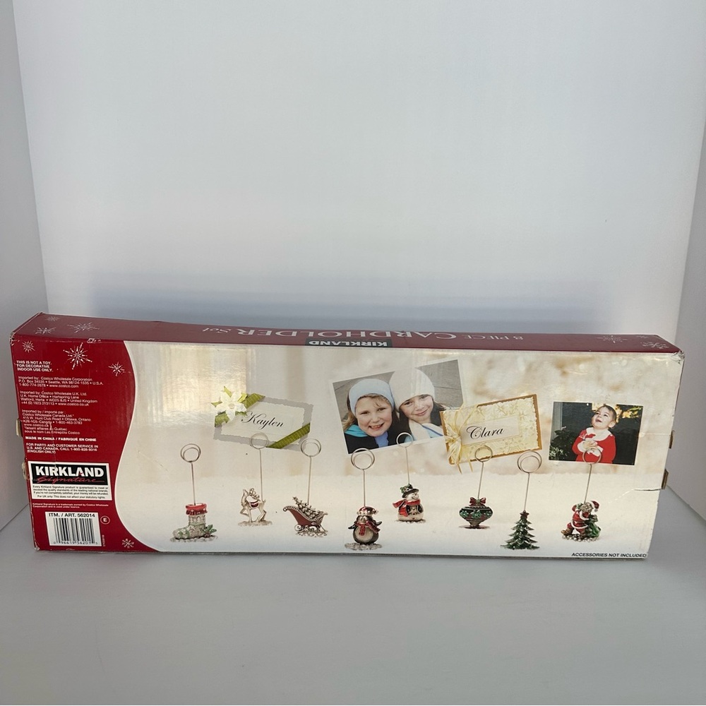 Kirkland Signature Holiday Christmas 8-Peace Cardholder Set Various Designs - Picture 4 of 11